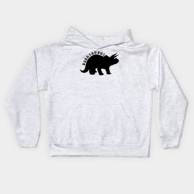 Dadasaurus Kids Hoodie by ALLAMDZ